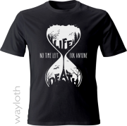 T-Shirt Sand Time -black by Wayloth
